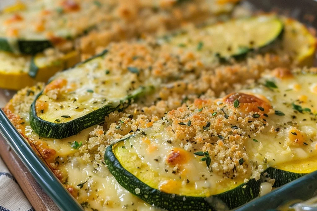 Cheesy Summer Squash Zucchini for the Whole Family