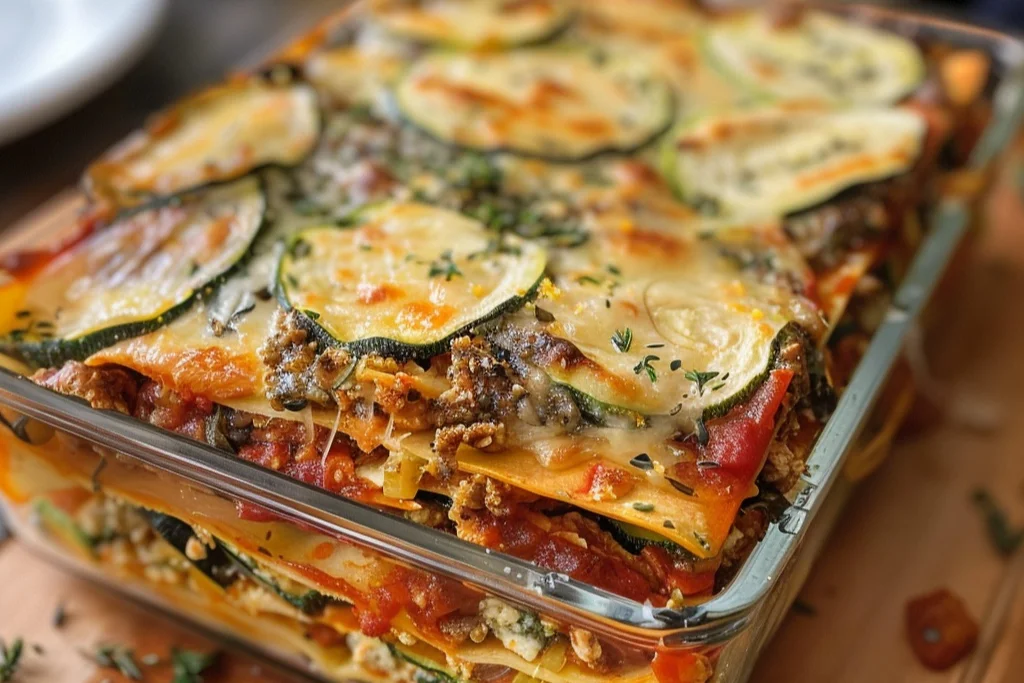 Healthy Zucchini Lasagna for the Whole Family