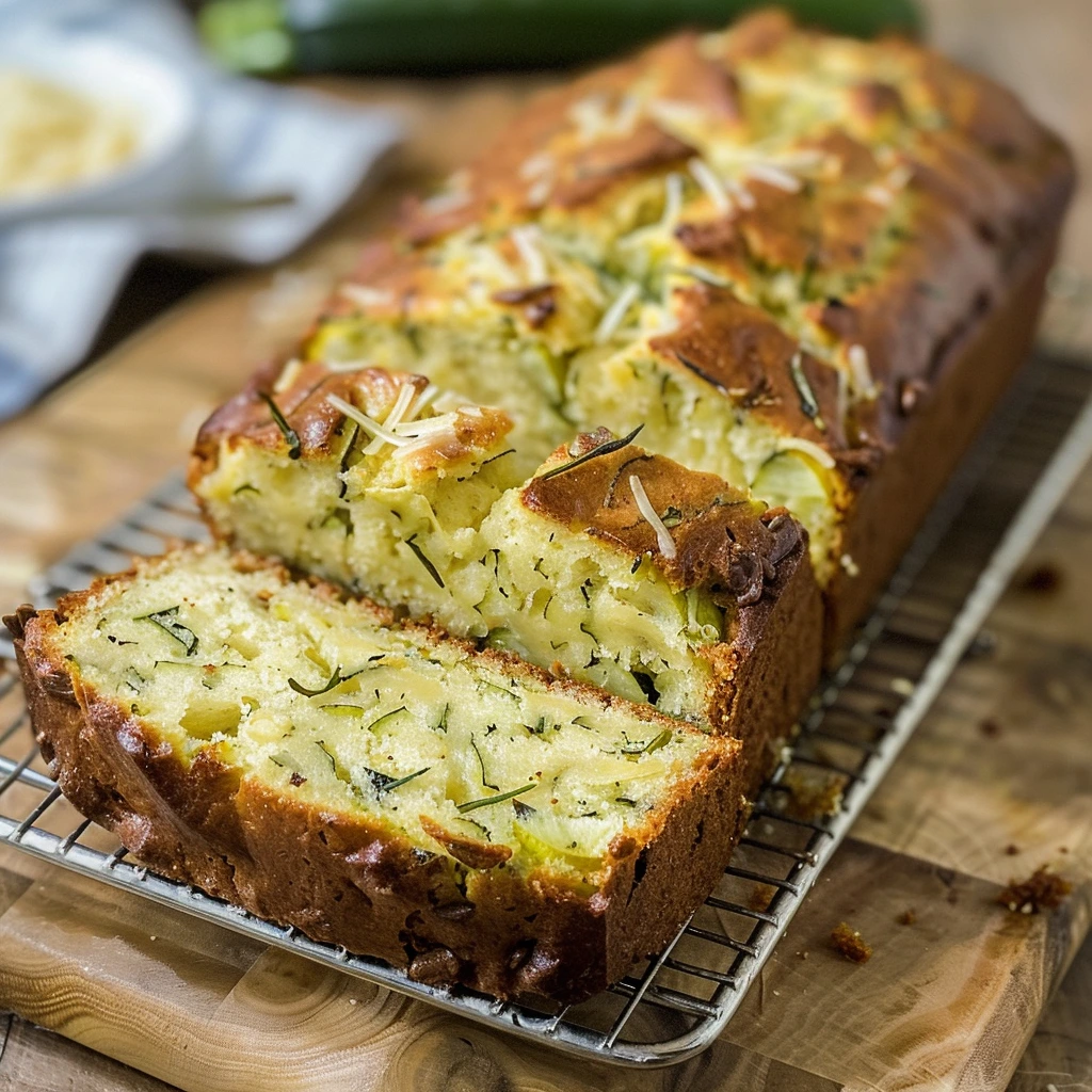 Foolproof Savory Cheddar Zucchini Bread Recipe