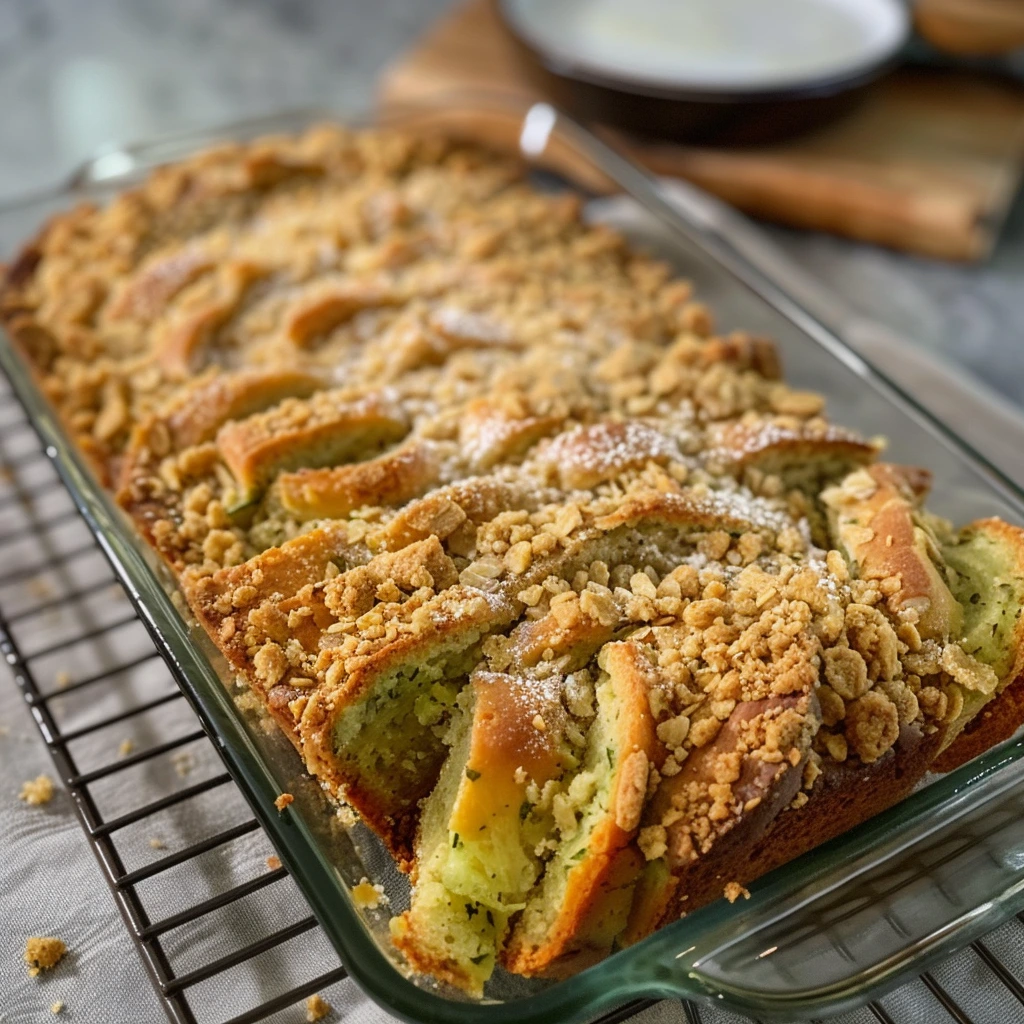 How to Make the Best Zucchini Bread Crumble Topping