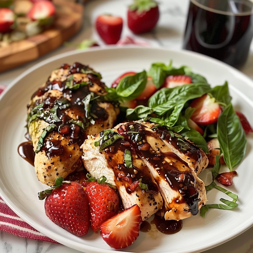 Foolproof Strawberry Basil Chicken Balsamic Recipe
