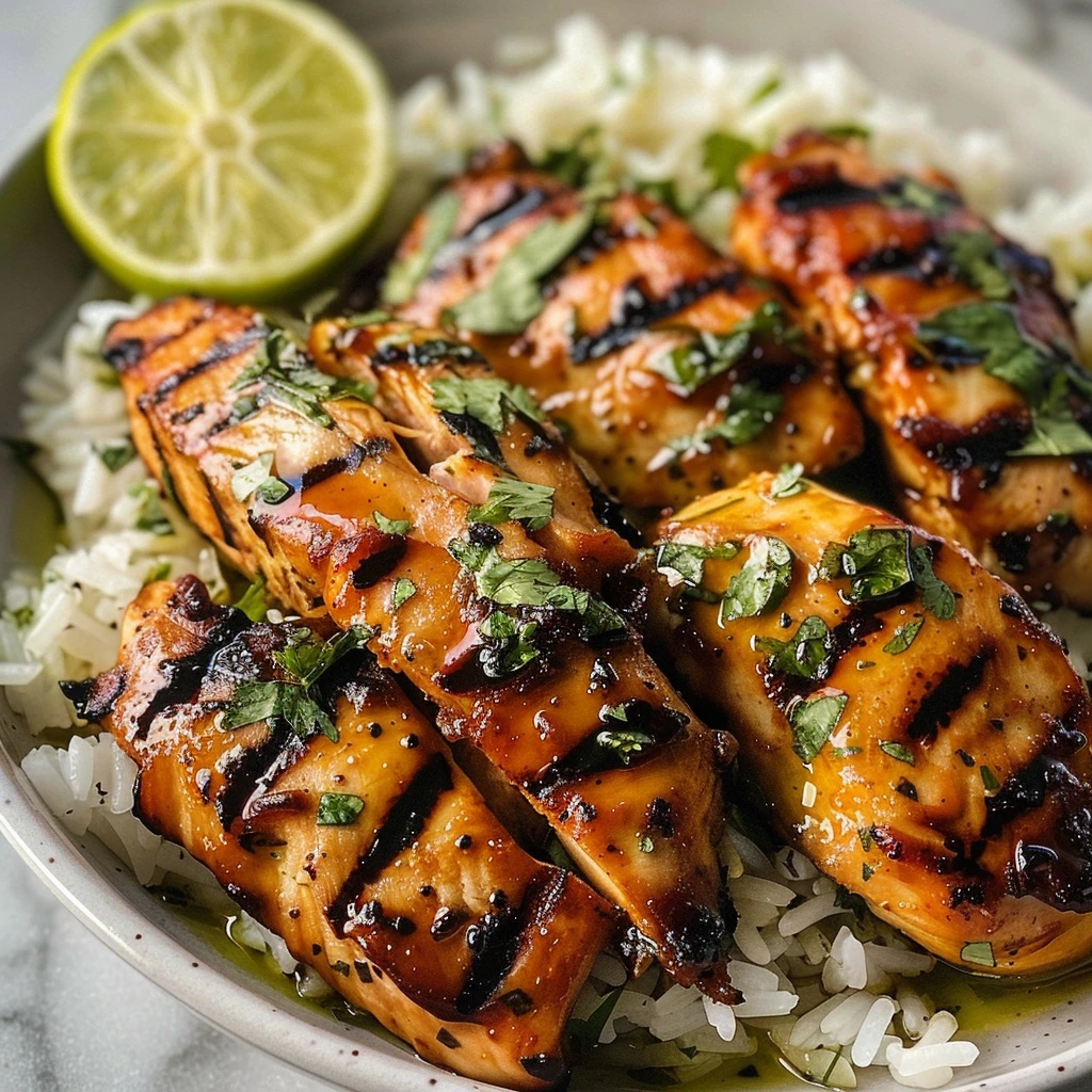 Honey Lime Cilantro Marinated for Dinner Tonight
