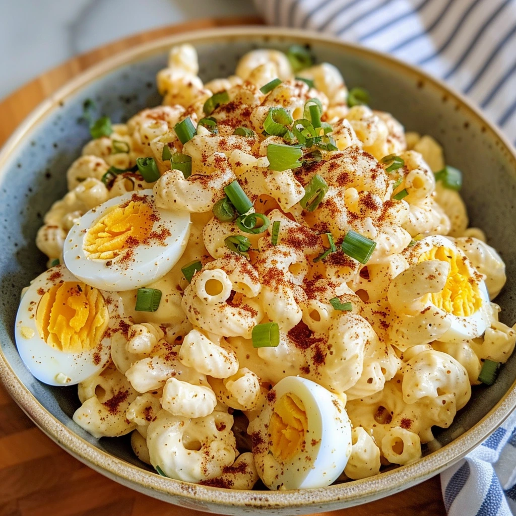 How to Make Deviled Egg Pasta Salad