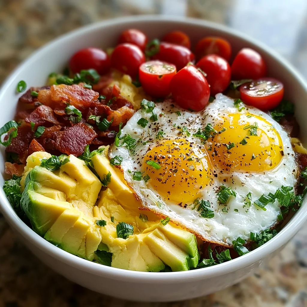 Foolproof Loaded Breakfast Bowl Recipe