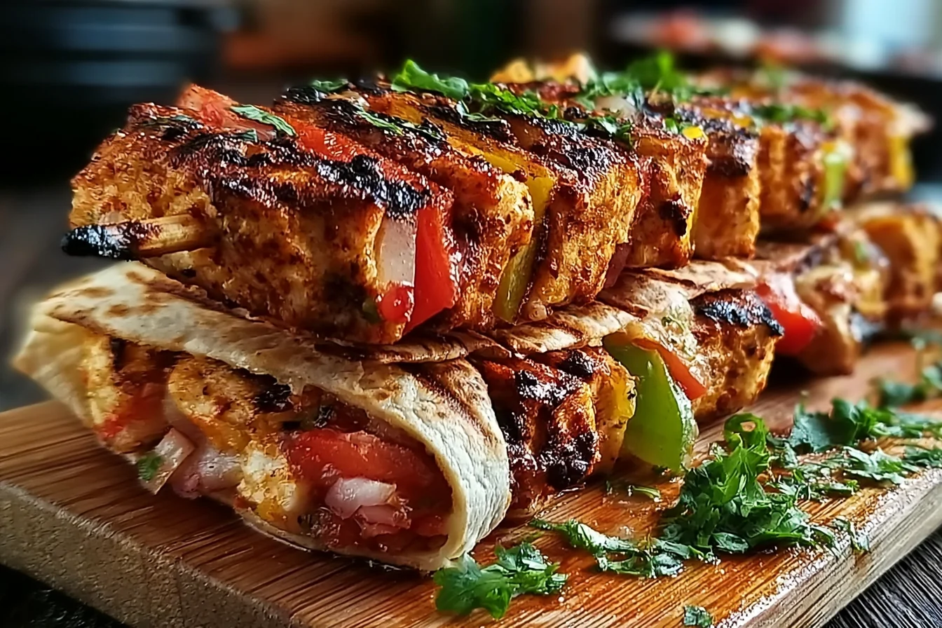 Layered Tortilla Kebab Skewers Everyone Loves 1 Layered Tortilla Kebab Skewers Everyone Loves