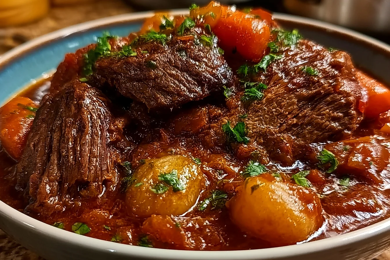 Italian Pot Roast Stracotto for the Whole Family