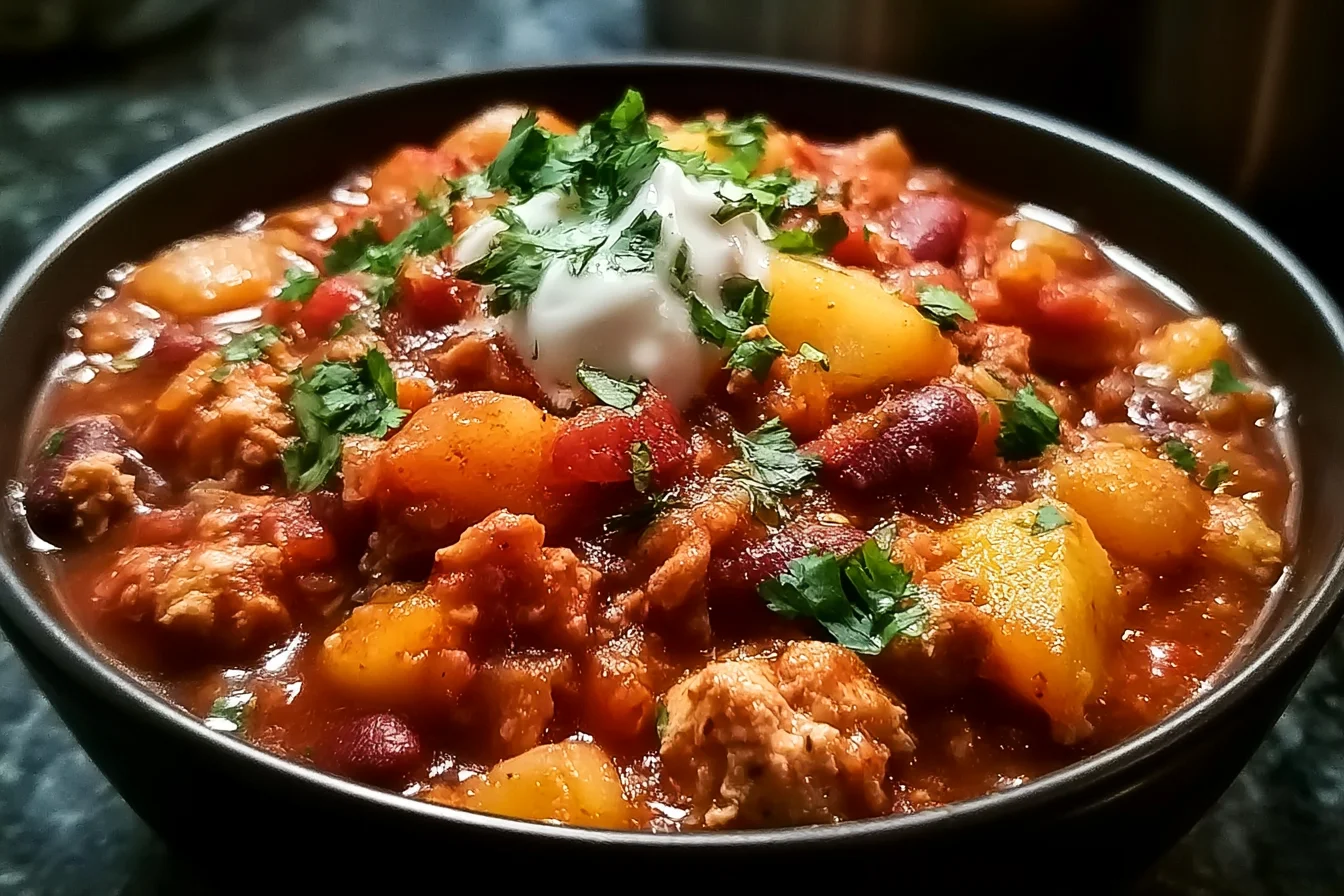 Family-Friendly Turkey Apple Chili Incredible