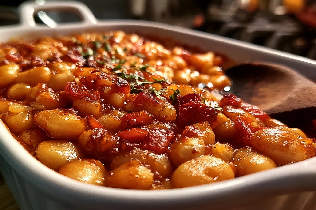 Cozy Healthy Baked Beans for the Whole Family
