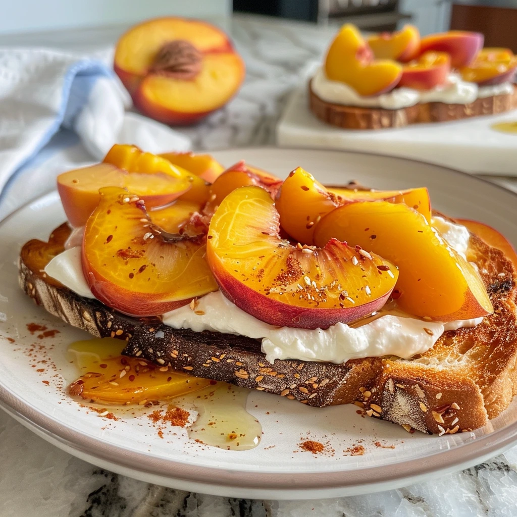 How to Make the Best Peach Toast Ways Upgrade