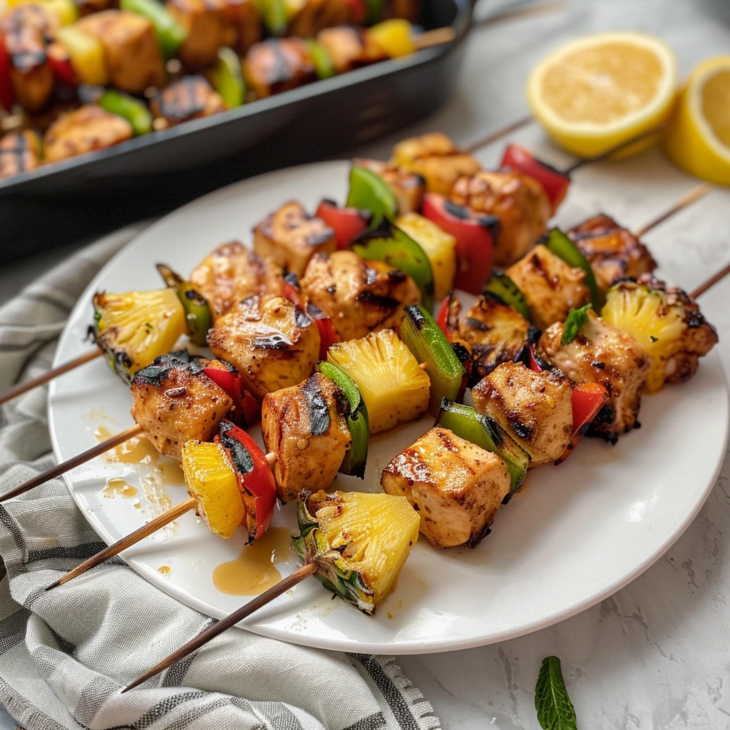 Foolproof Pineapple Chicken Kabobs Steps Recipe