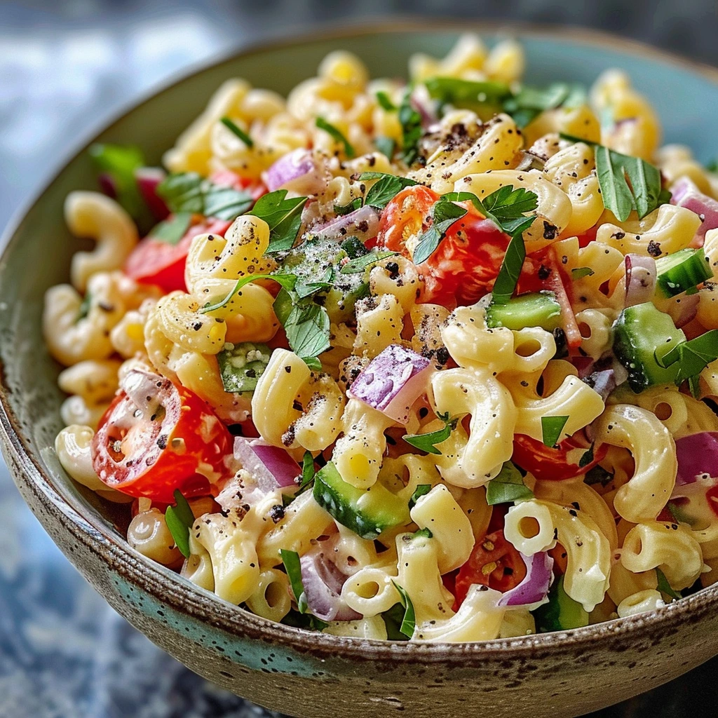 The Best Ditalini Pasta Salad