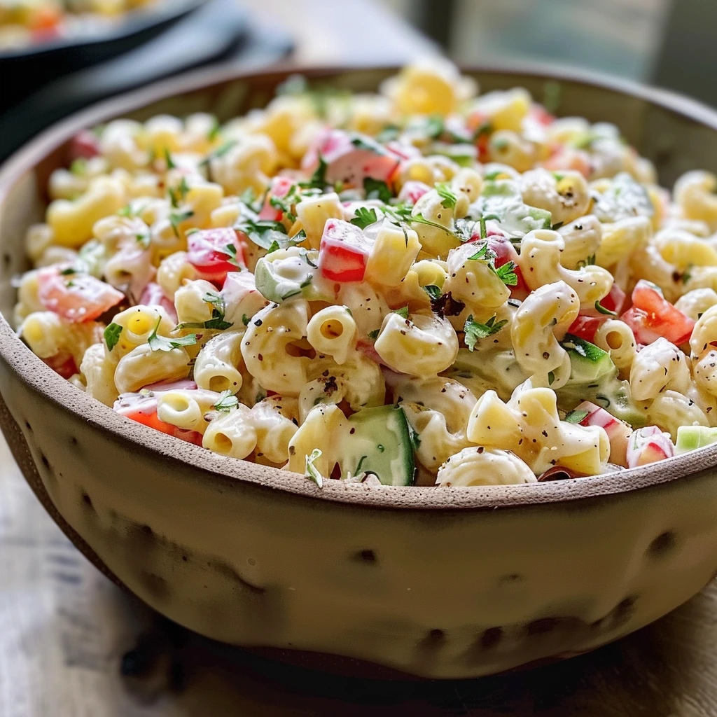 Macaroni Salad for the Whole Family
