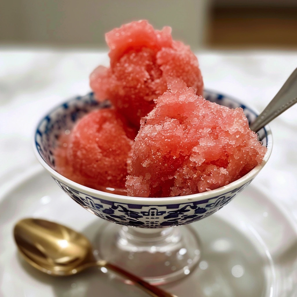 Simple Watermelon Sorbet Recipe