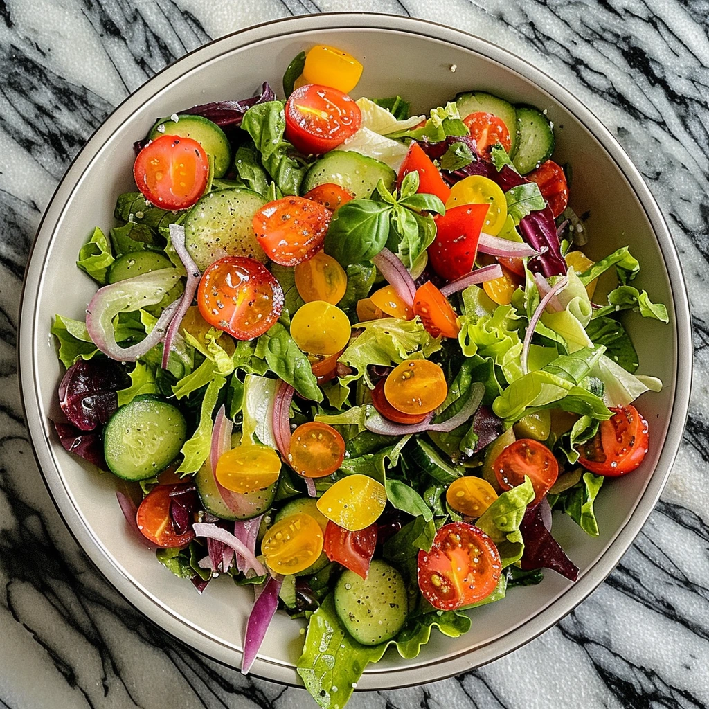 Homemade No Lettuce Salad for the Whole Family