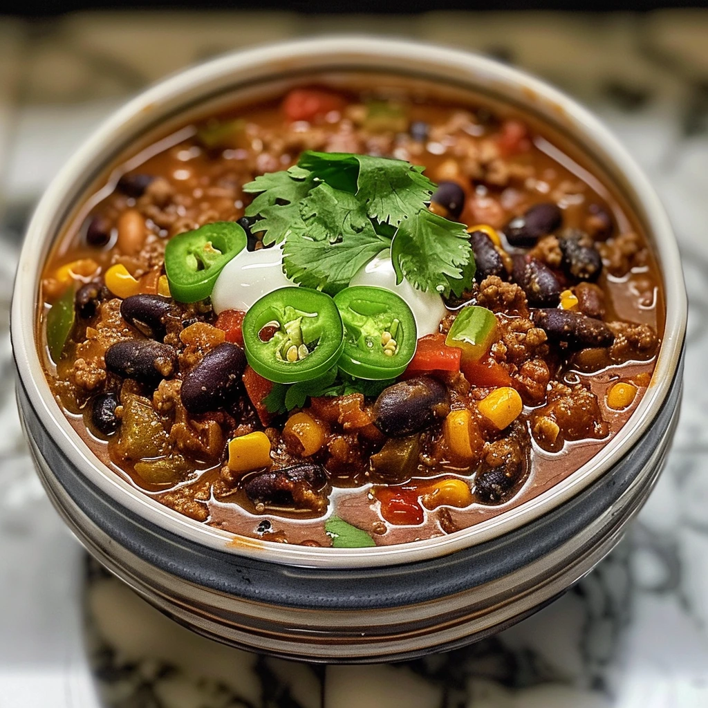 Homemade Family-Friendly Vegan Chili Black Recipe