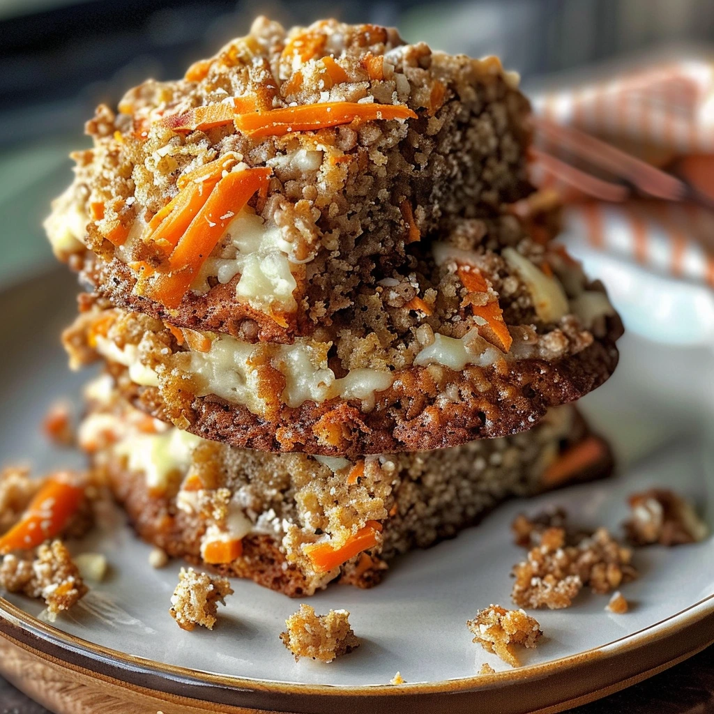 Garlic Parmesan Carrot Cake for the Whole Family