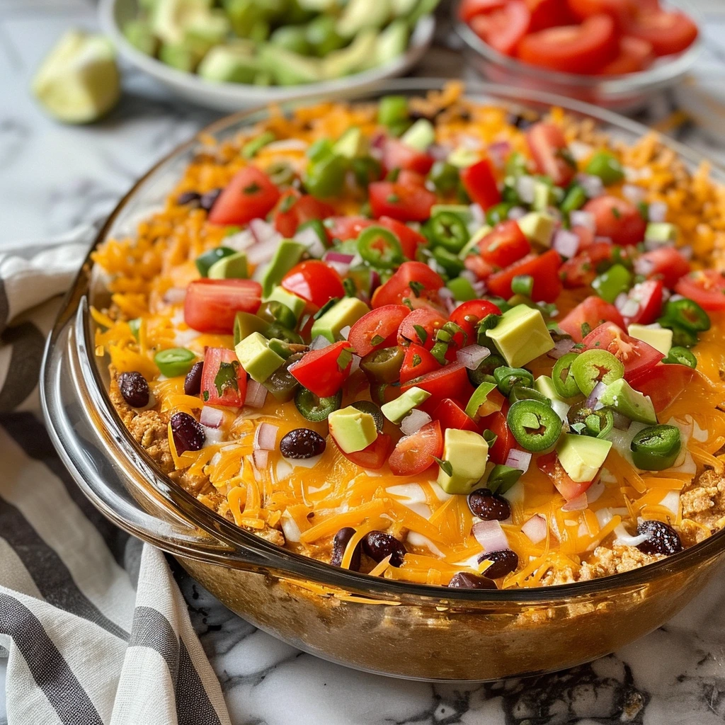 How to Make Skinny Taco Dip Recipe