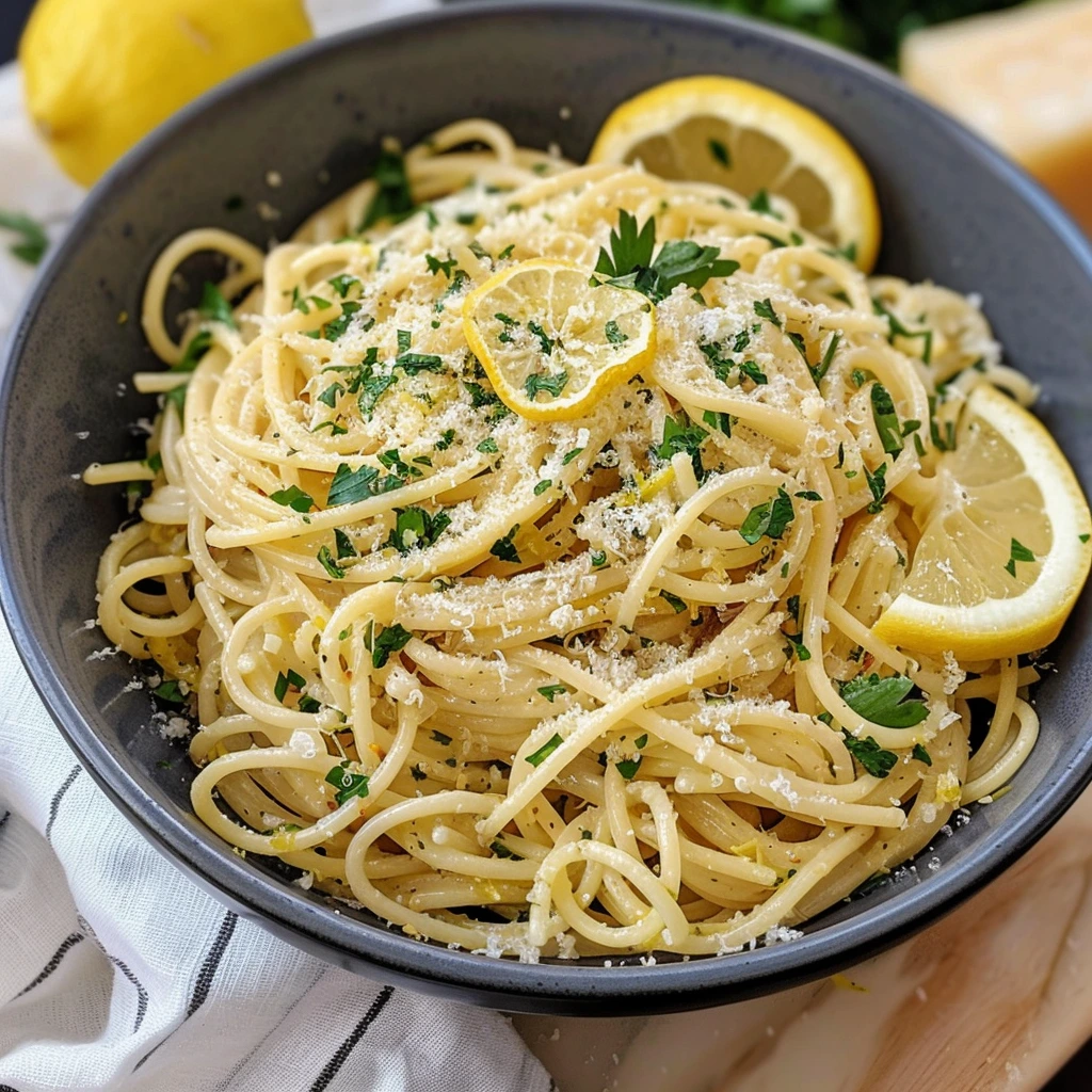 Mouthwatering Lemon Pasta Recipe 1 Mouthwatering Lemon Pasta Recipe