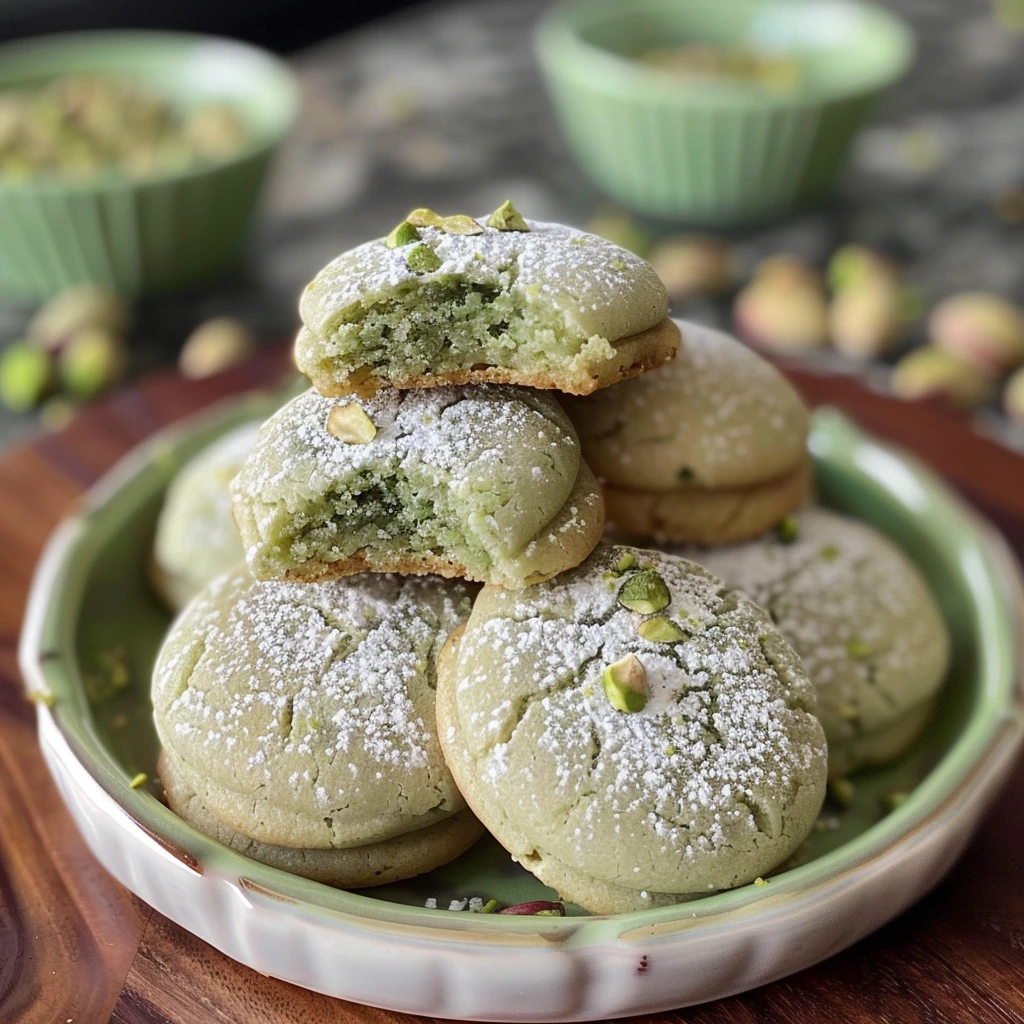 How to Make Pistachio Meltaway Cookies Recipe