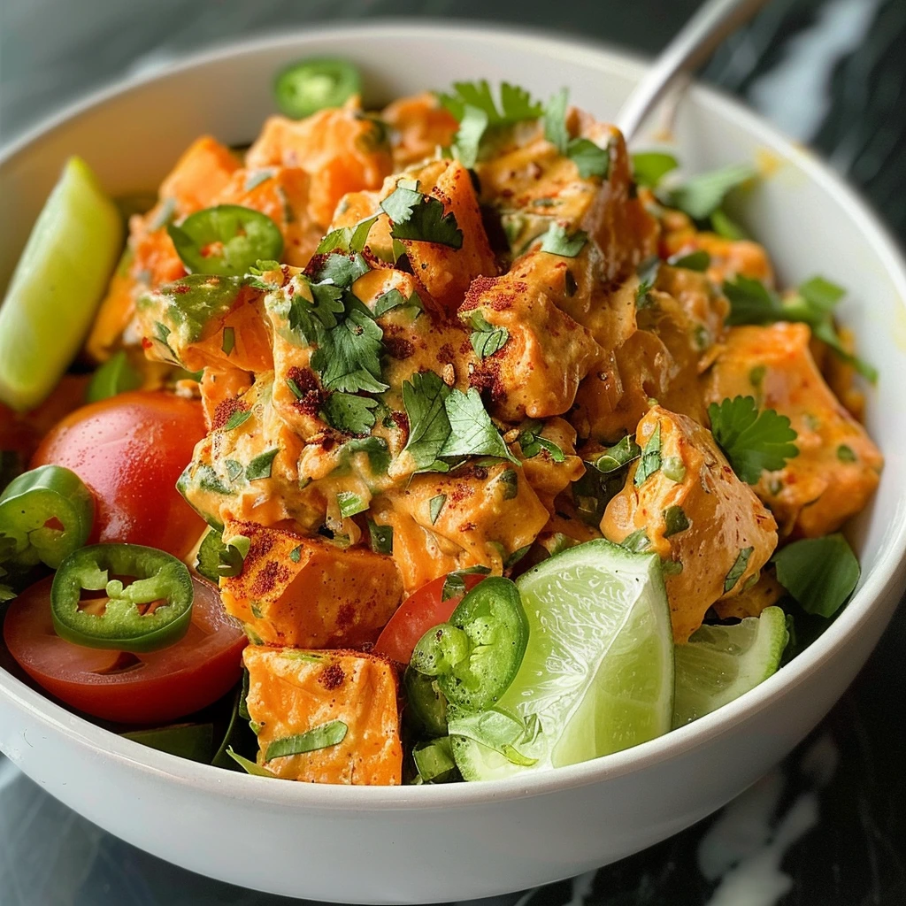 Chipotle Sweet Potato Salad for the Whole Family