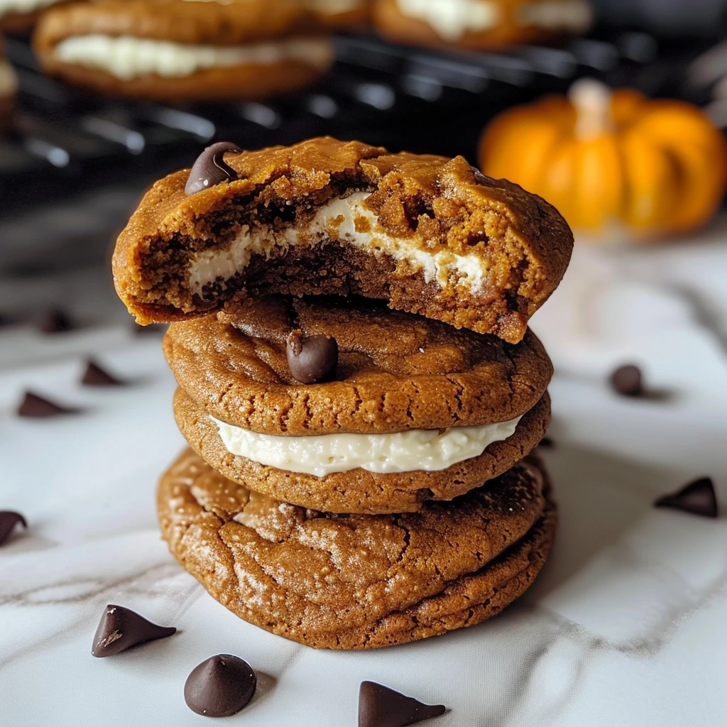 Light Healthy Pumpkin Cheesecake Cookies Recipe