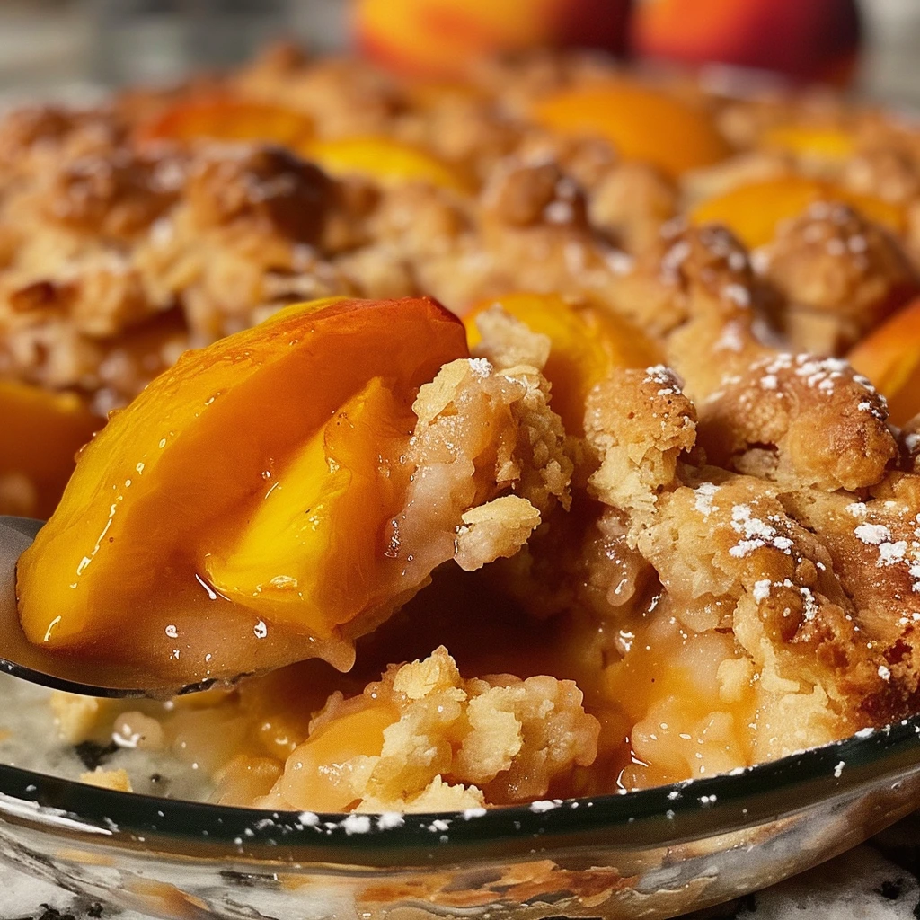 The Ultimate Peach Cobbler
