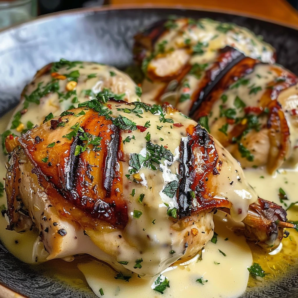 Foolproof Grilled Stuffed Chicken Cream Recipe