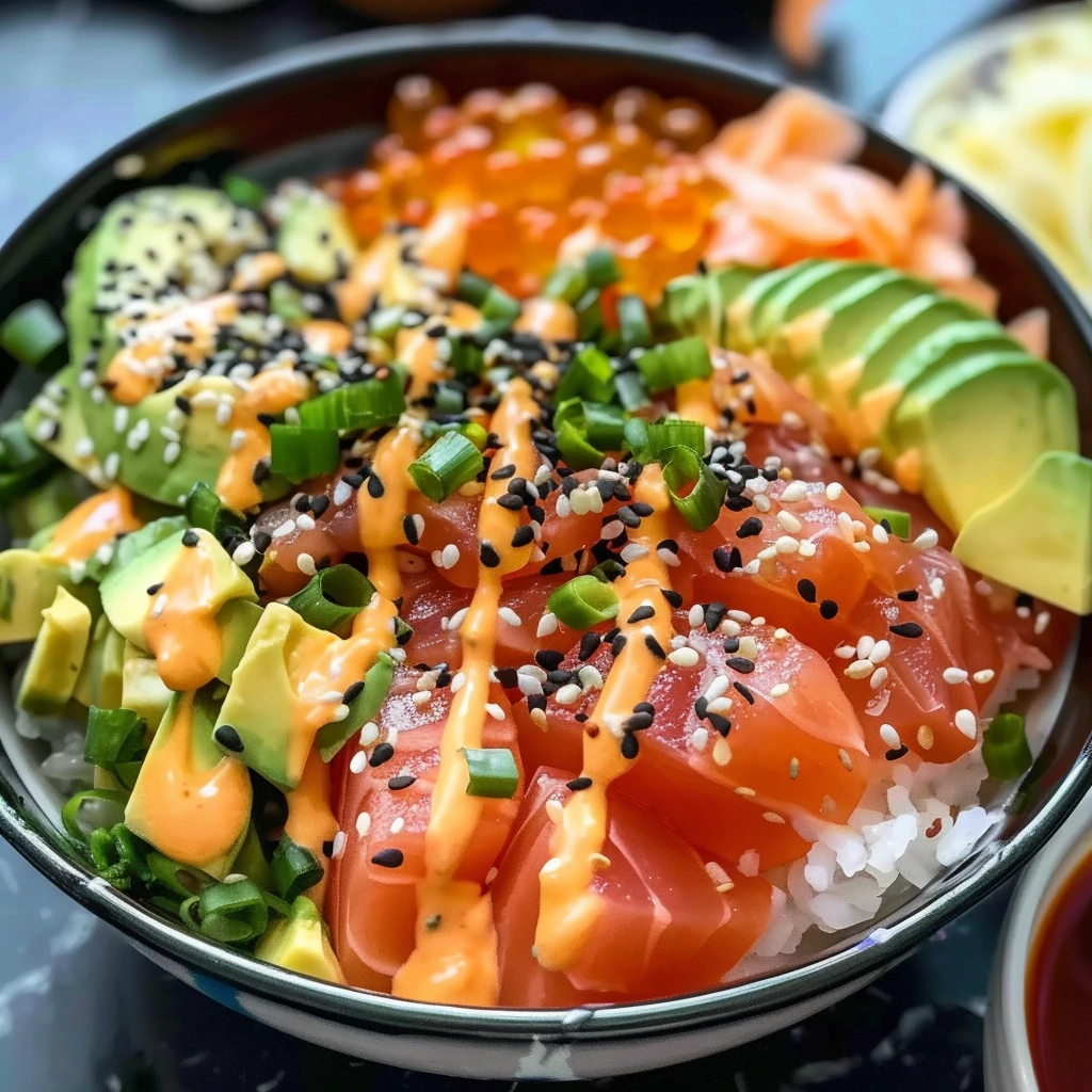 Garlic Parmesan California Sushi Bowls Amazing