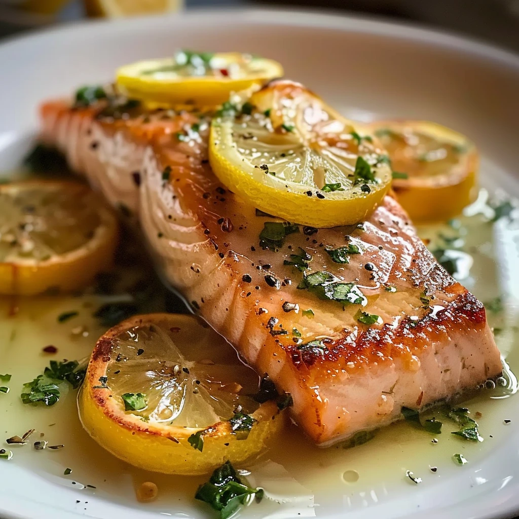 How to Make the Best Salmon Garlic Lemon Butter