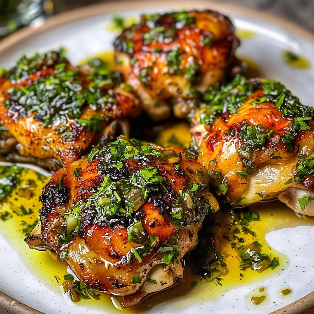 Easy Chimichurri Chicken Thighs Amazing Recipe
