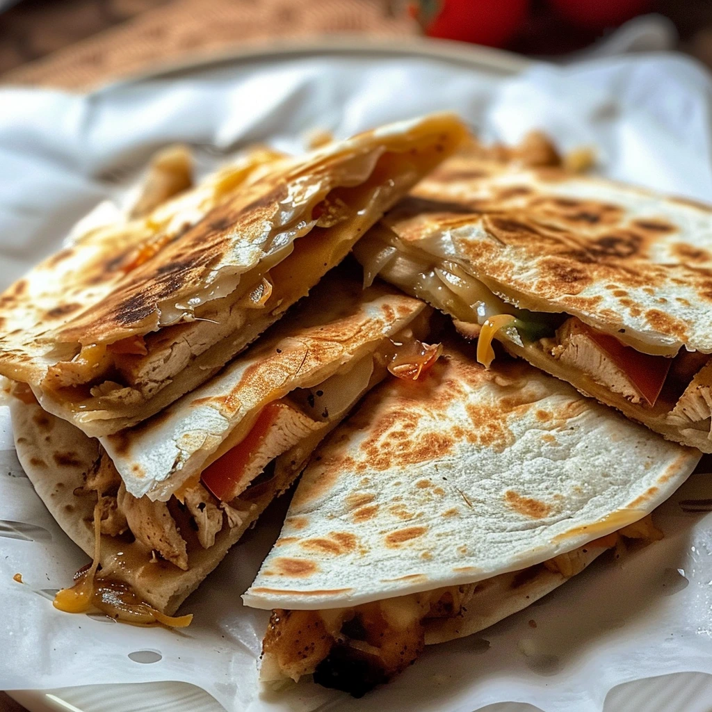 Taco Bell Chicken Quesadillas for the Whole Family