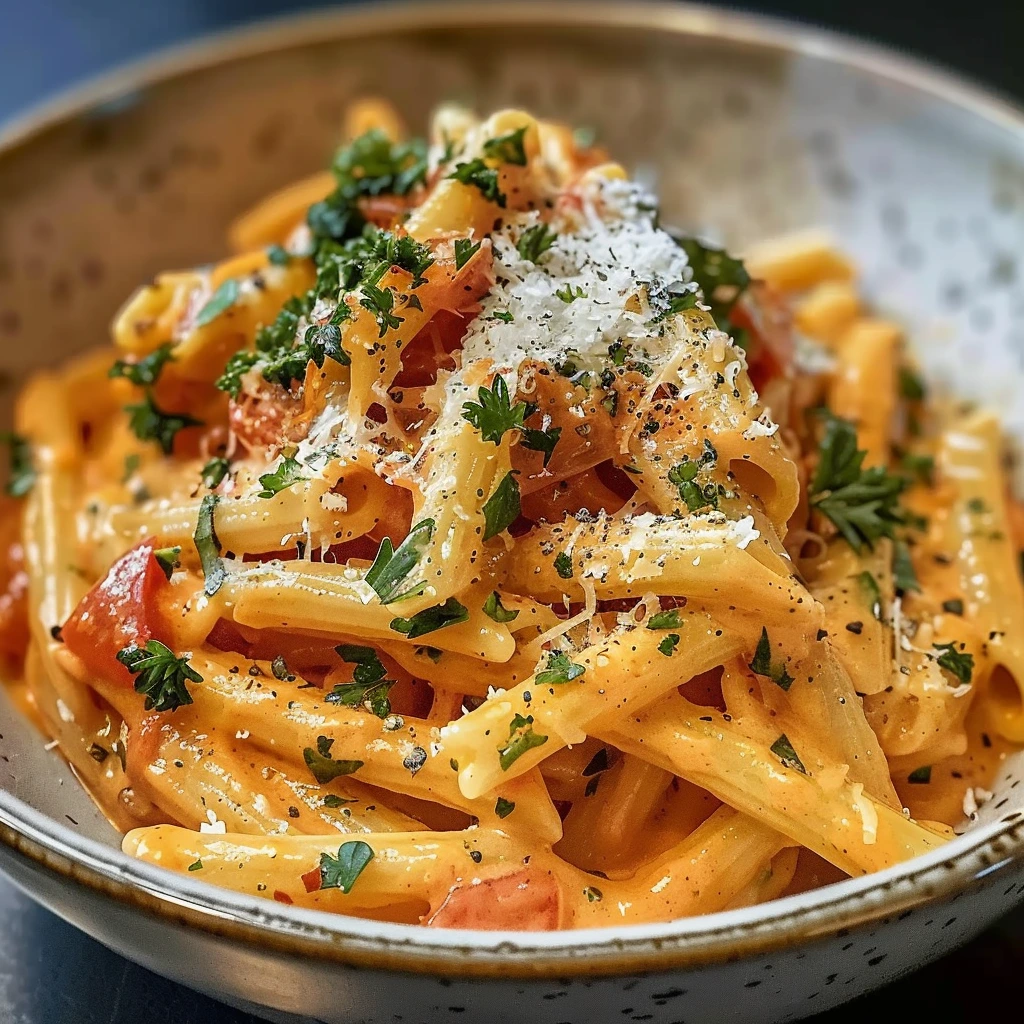 Creamy Tomato Garlic Pasta for the Whole Family