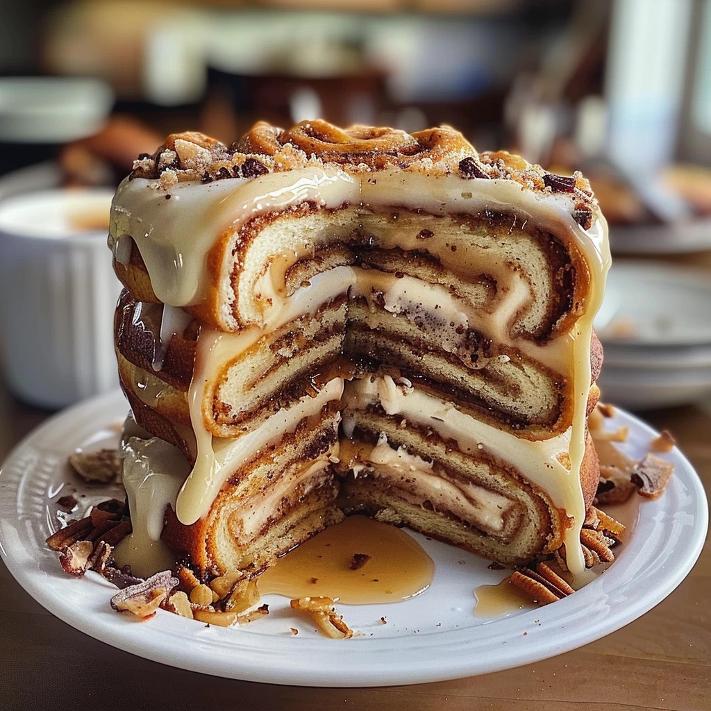 How to Make the Best Cinnamon Roll Layer Cake