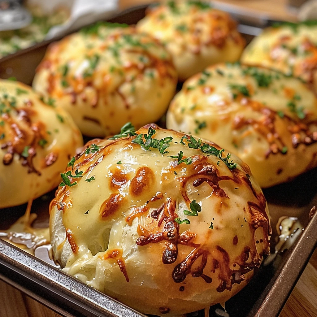 Buttery Garlic Cheese Bombs: Easy & Delicious