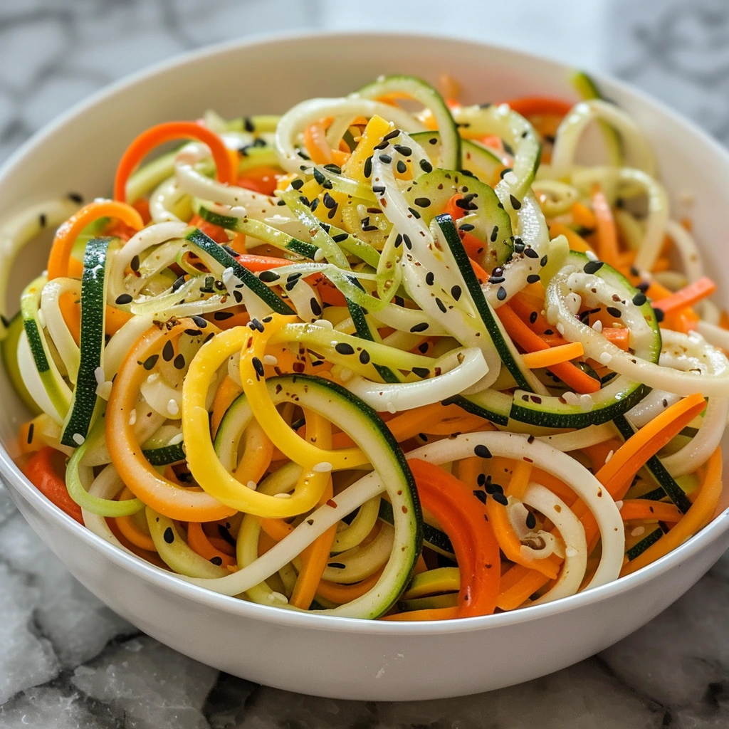 Foolproof Spiralized Carrot Zucchini Salad Recipe 1 Foolproof Spiralized Carrot Zucchini Salad Recipe