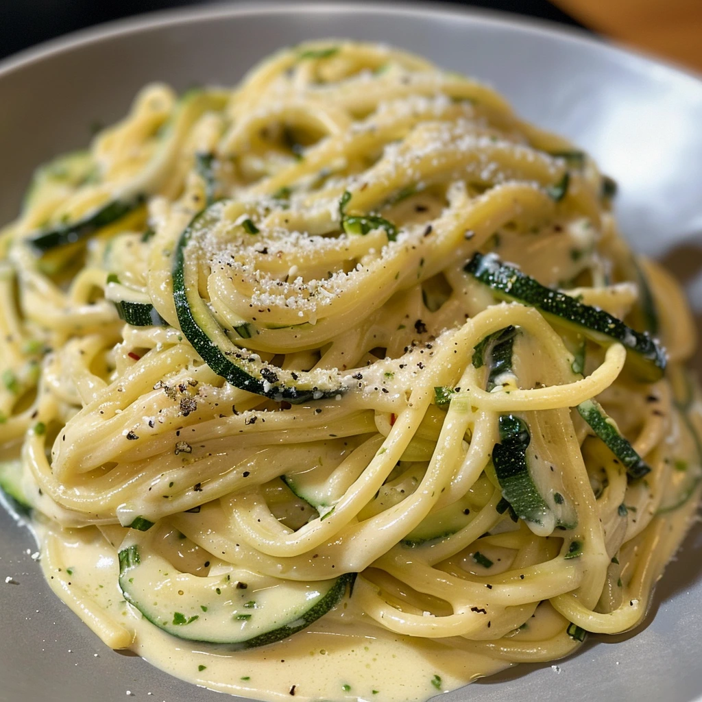 Creamy Zucchini Pasta: Easy & Delicious