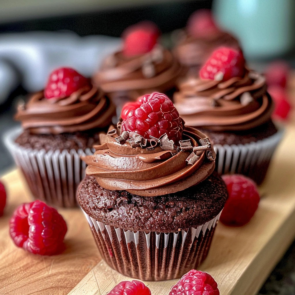 Chocolate Raspberry Cupcakes: Easy & Delicious 1 Chocolate Raspberry Cupcakes: Easy & Delicious