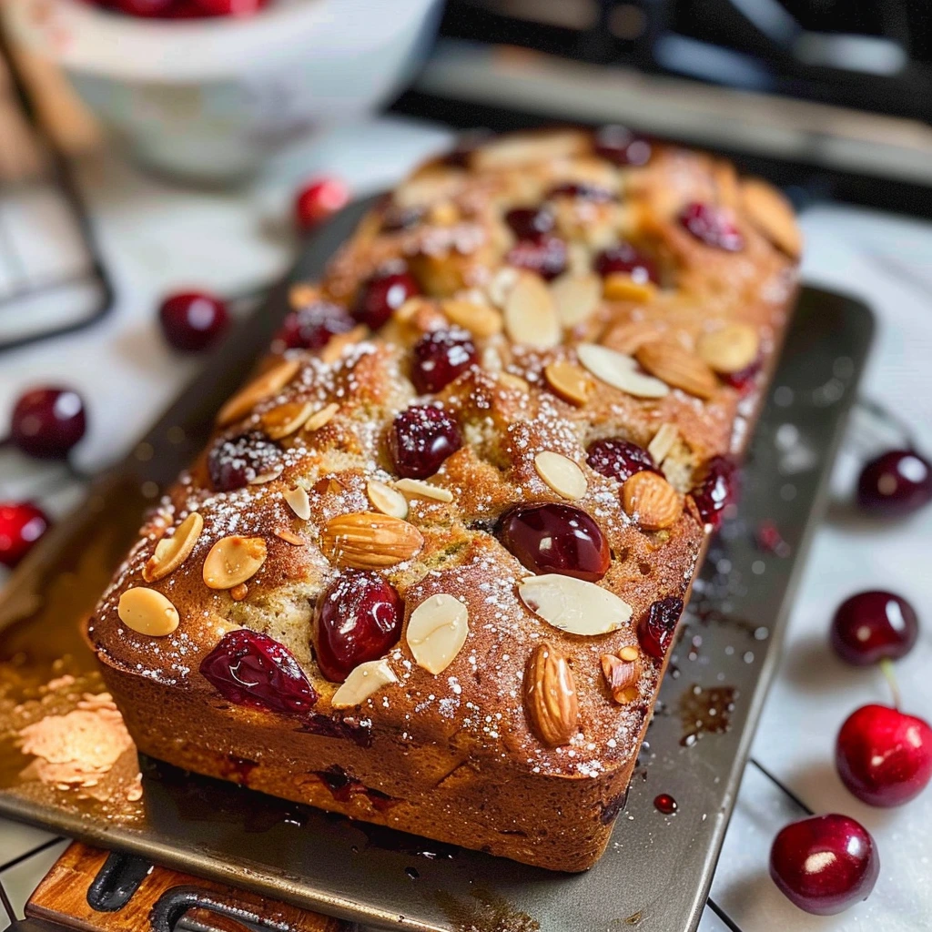 Must-Try Almond Cherry Bread