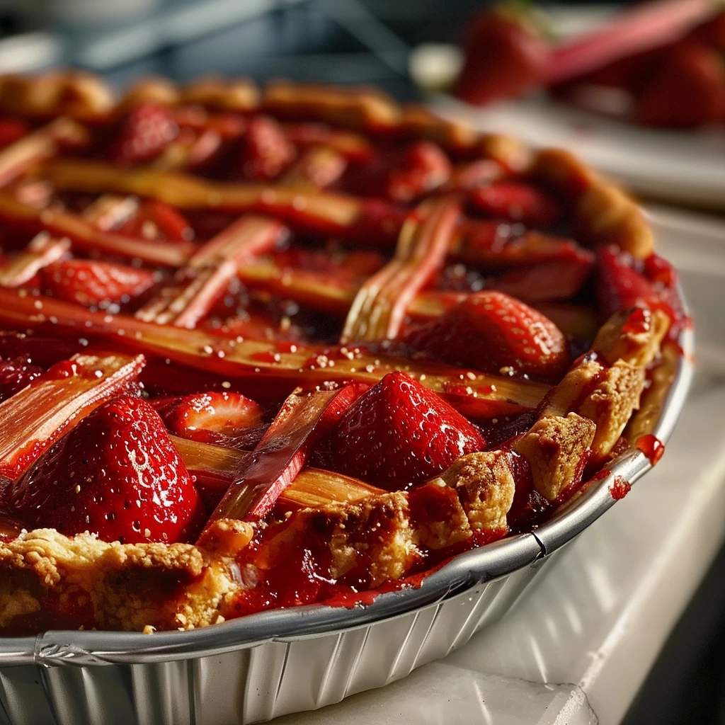 Old Fashioned Strawberry Rhubarb Your Family Will Love