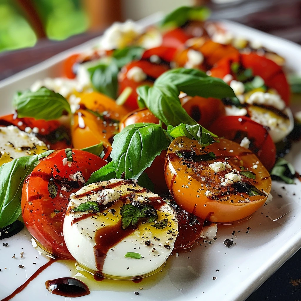 Fresh Summer Caprese Salad for the Whole Family