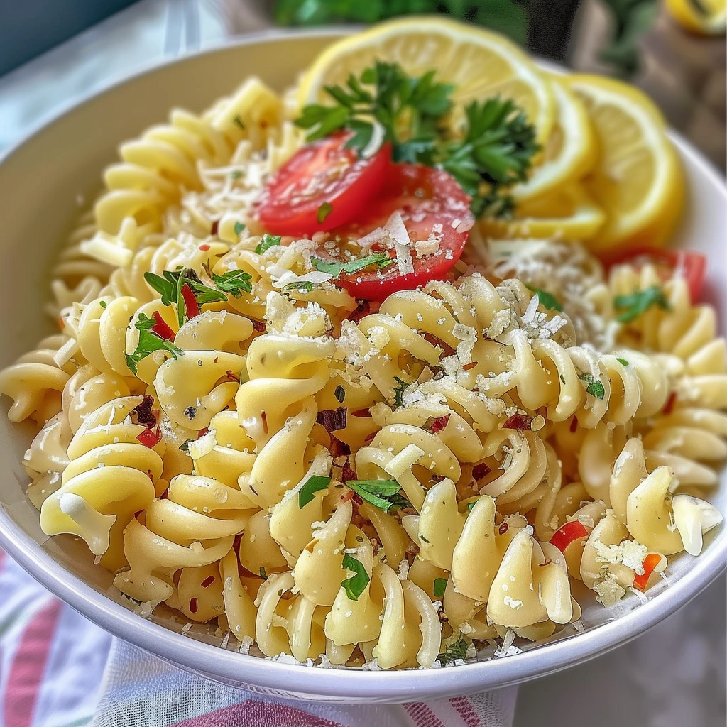 Lemon Parmesan Pasta Salad Your Family Will Love