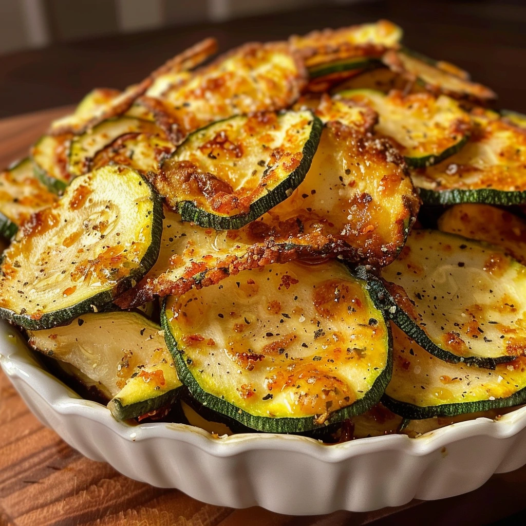 Salt Vinegar Zucchini Chips for the Whole Family