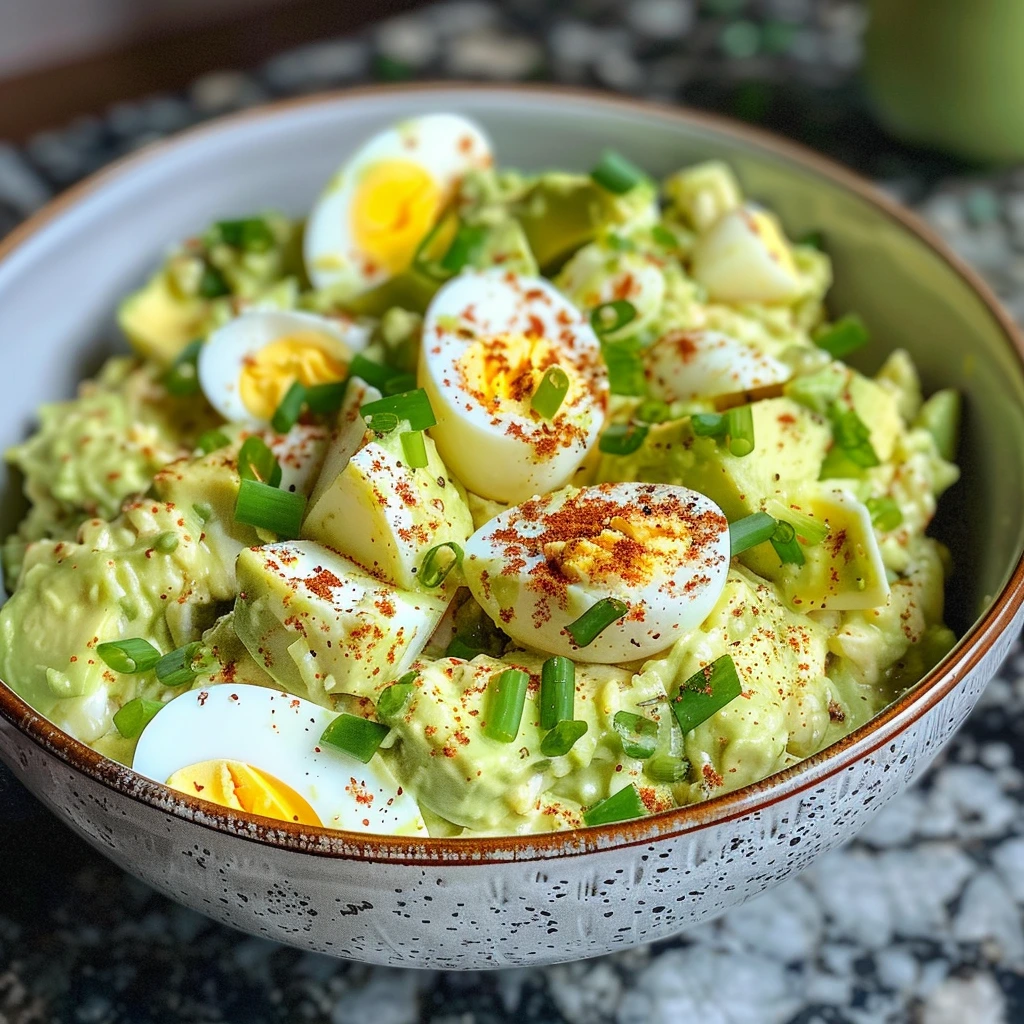 Creamy Avocado Egg Salad for the Whole Family