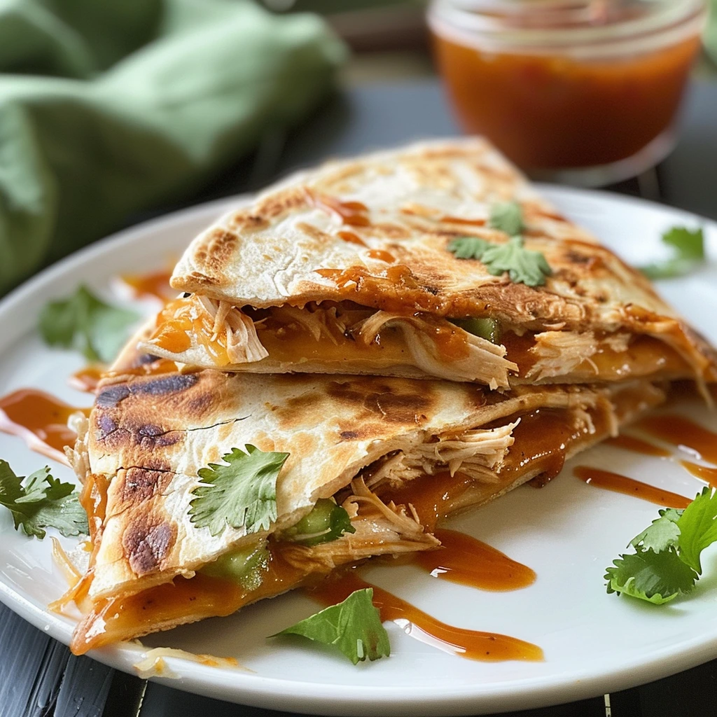 Bbq Chicken Quesadilla Leftover for Dinner Tonight