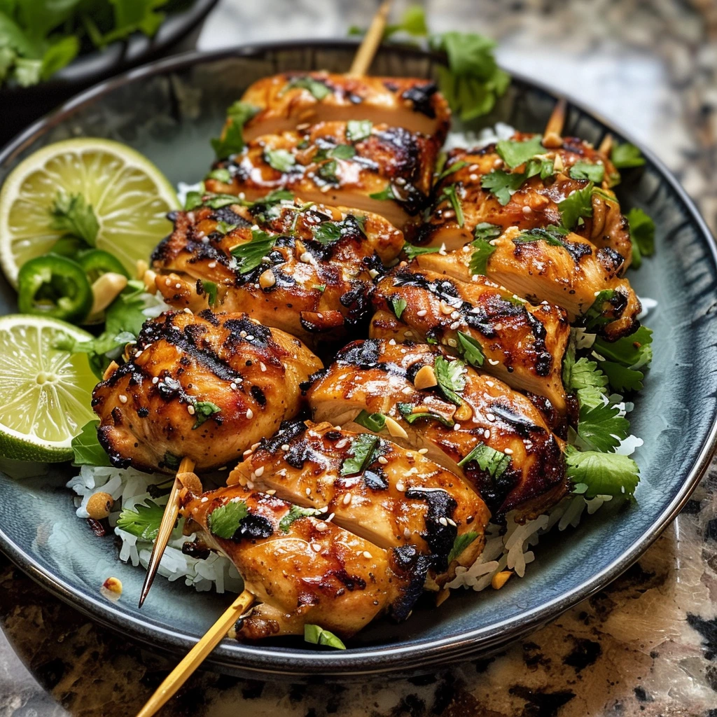 Grilled Thai Coconut Chicken: A Family Favorite