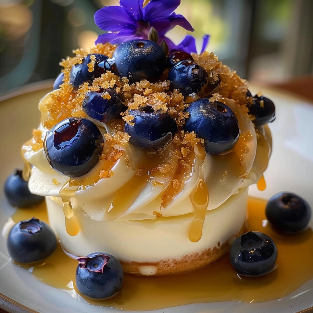 Golden Vanilla Cream Blueberry Everyone Loves