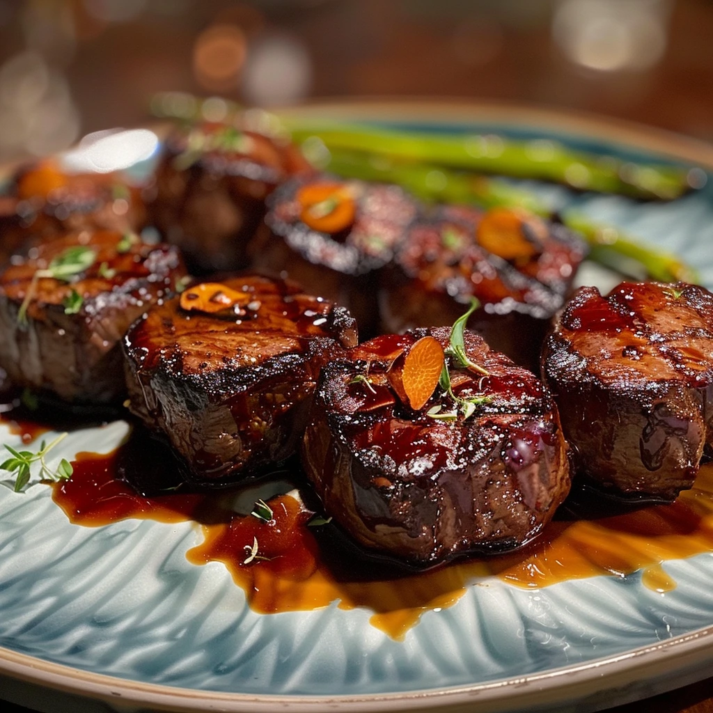 Simple Charred Beef Tenderloin Medallions Recipe
