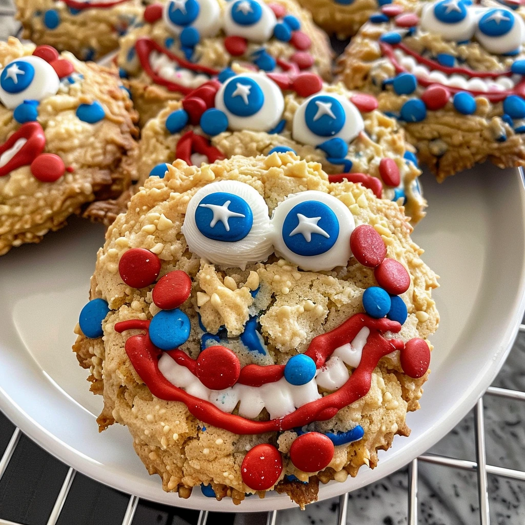 How to Make the Best Patriotic Monster Cookies