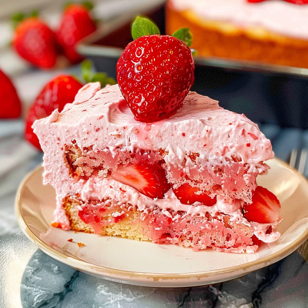 The Best Strawberry Cake Recipe