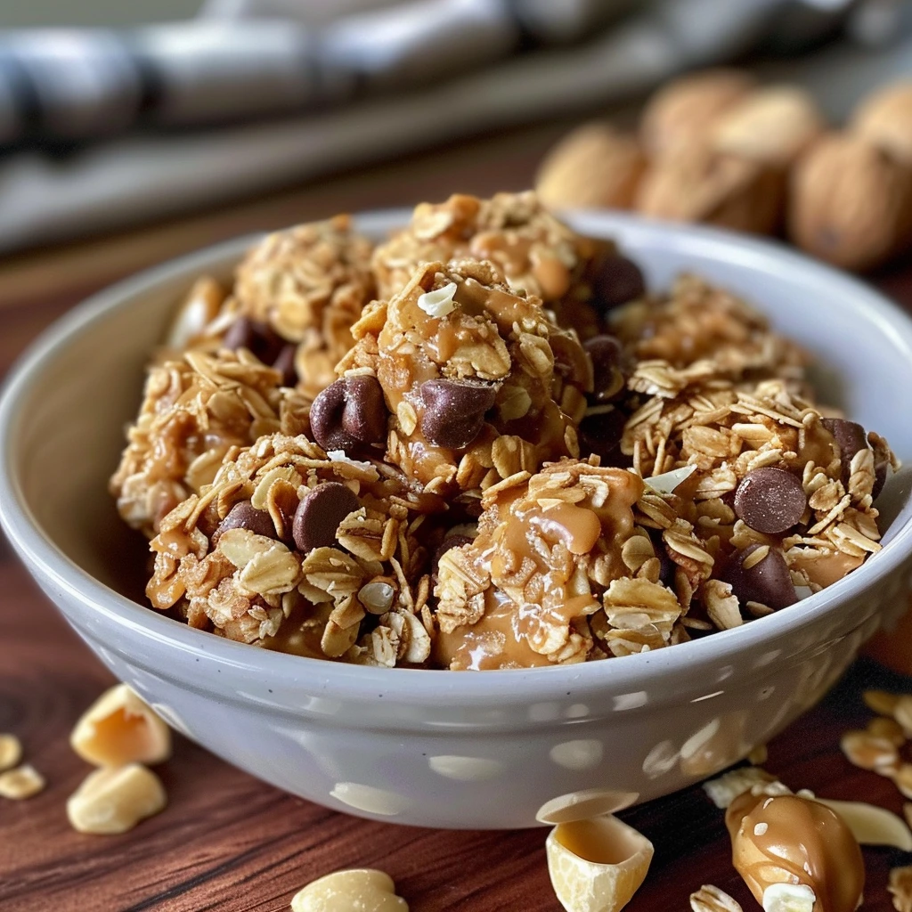 Family-Friendly No-Bake Peanut Butter Granola 1 Family-Friendly No-Bake Peanut Butter Granola